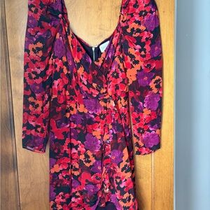 Saylor Floral V-Neck Dress